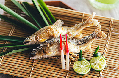 鮎の塩焼き